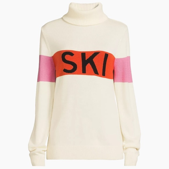 NWT Perfect Moment intarsia color block sweater